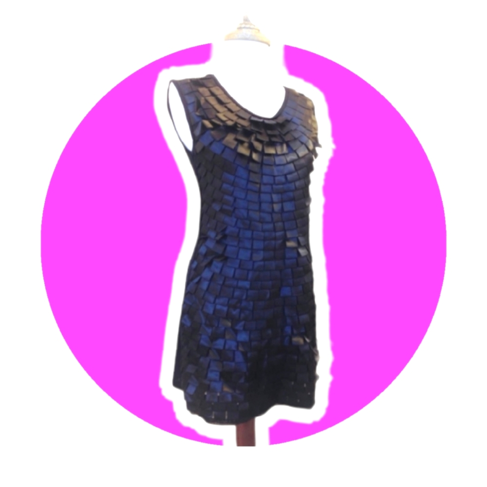 Miroa Little Black Ribboned Dress